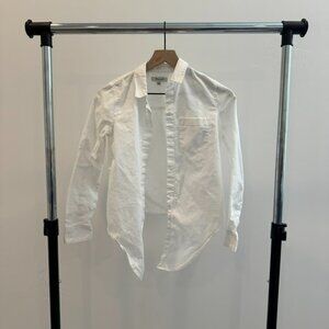Madewell Self-Tie White Shirt XXS
